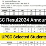 UPSC CSE Final Result 2024 TaazaDaily365