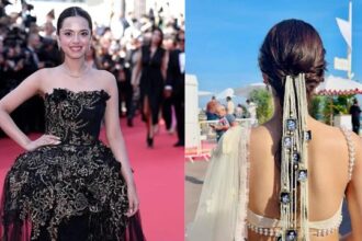 Nitanshi-Goel-Blends-Indian-Craft-With-Global-Glamour-At-Cannes-2025 TaazaDaily365