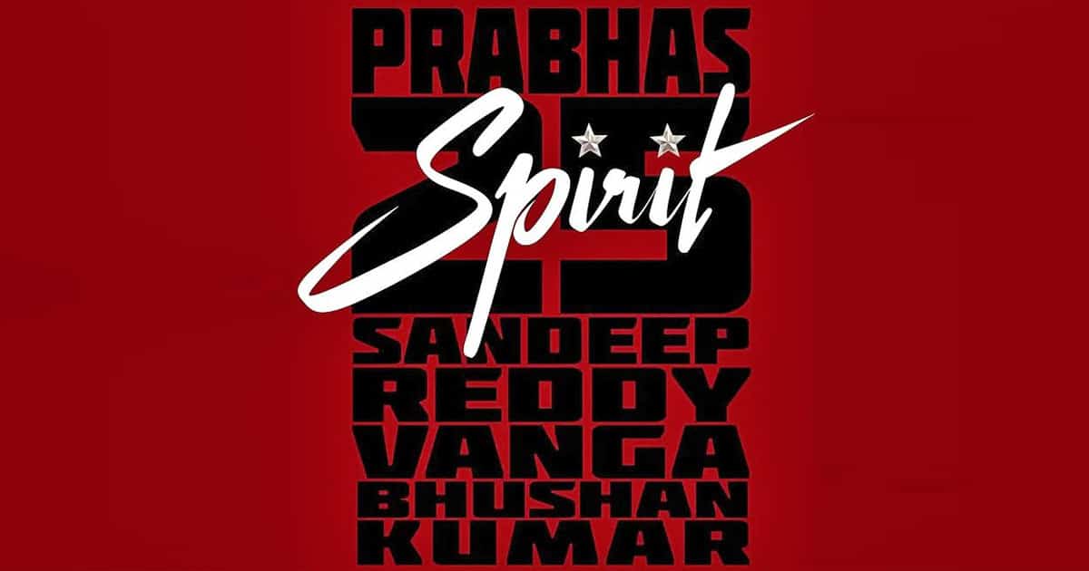 Prabhas-Starrer-Spirit Sandeep Reddy Vanga TaazaDaily365