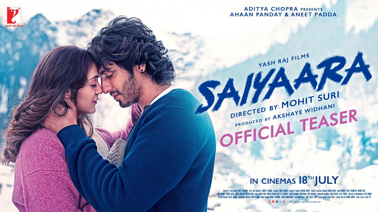 Saiyaara Teaser Ahaan Panday Aneet Padda TaazaDaily365 Entertainment