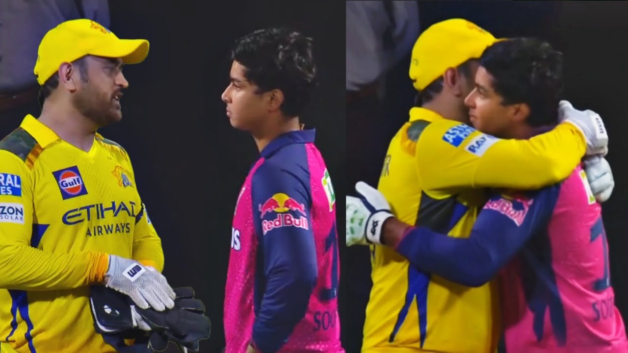 Vaibhav Suryavanshi MS Dhoni IPL 2025 TaazaDaily365