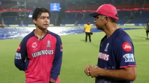 Vaibhav Suryavanshi Rahul Dravid IPL 2025 TaazaDaily365