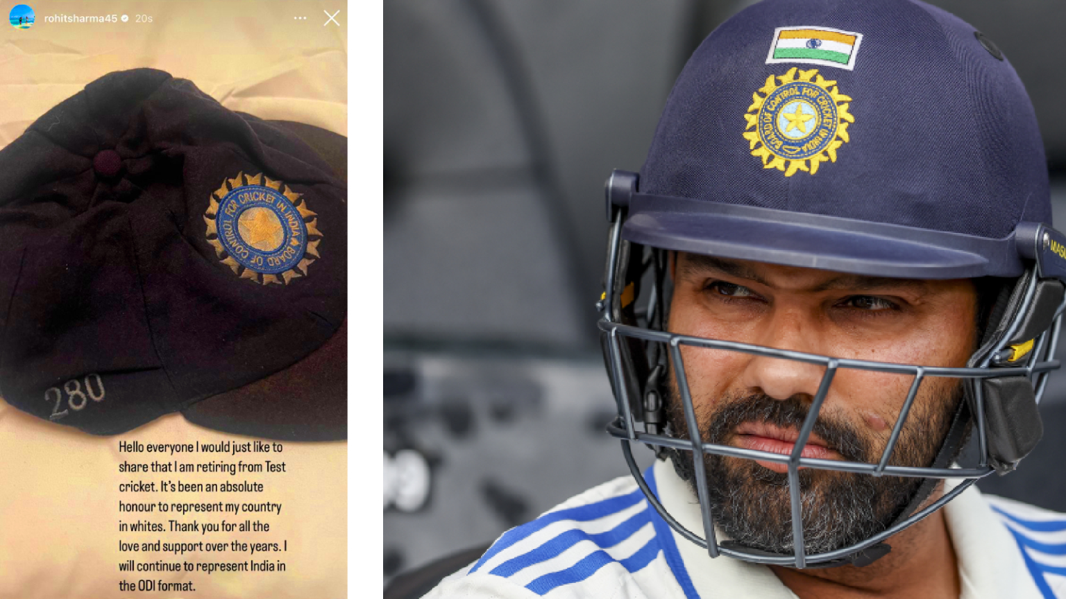 rohit-sharma-retires-instagram-post TaazaDaily365