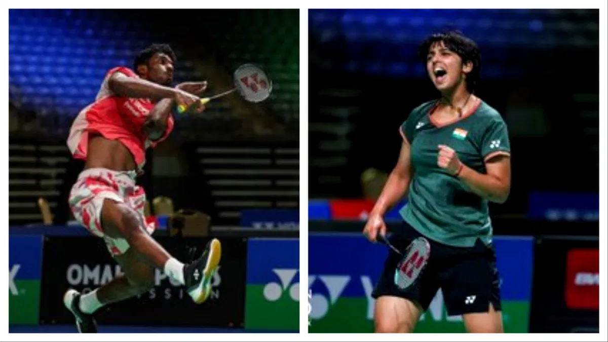 Ayush-Shetty-and-Tanvi-Sharma At BWF World Tour Title US Open TaazaDaily365 Sports