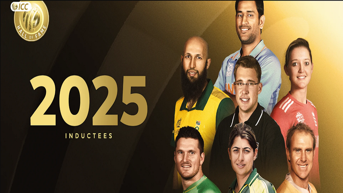 ICC Hall of Fame MS Dhoni 2025 TaazaDaily365 Sports