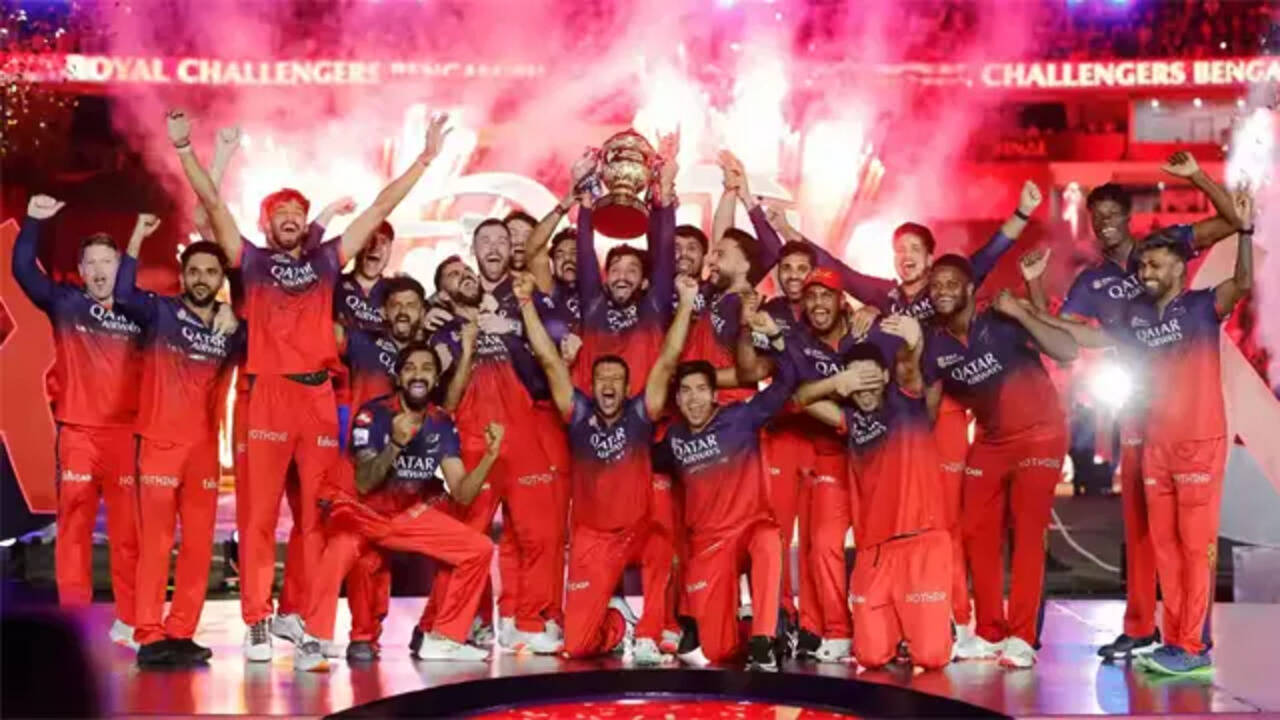 RCB Lifts IPL 2025 Cup TaazaDaily365 Sports