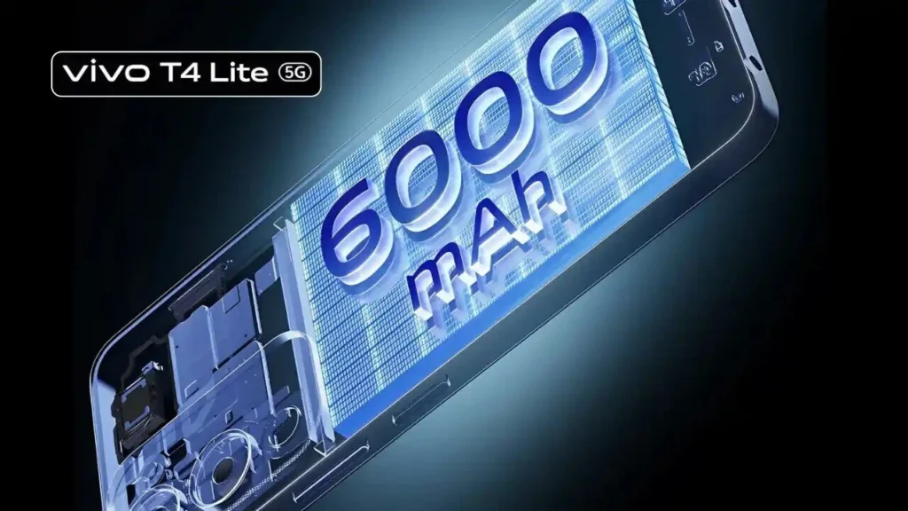 Vivo T4 Lite 5G Launched in India with 6000mAh Battery TaazaDaily365 Technology