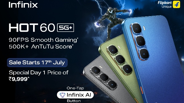 Infinix Hot 60 5G+ Smartphone Launches in India TaazaDaily365 Technology