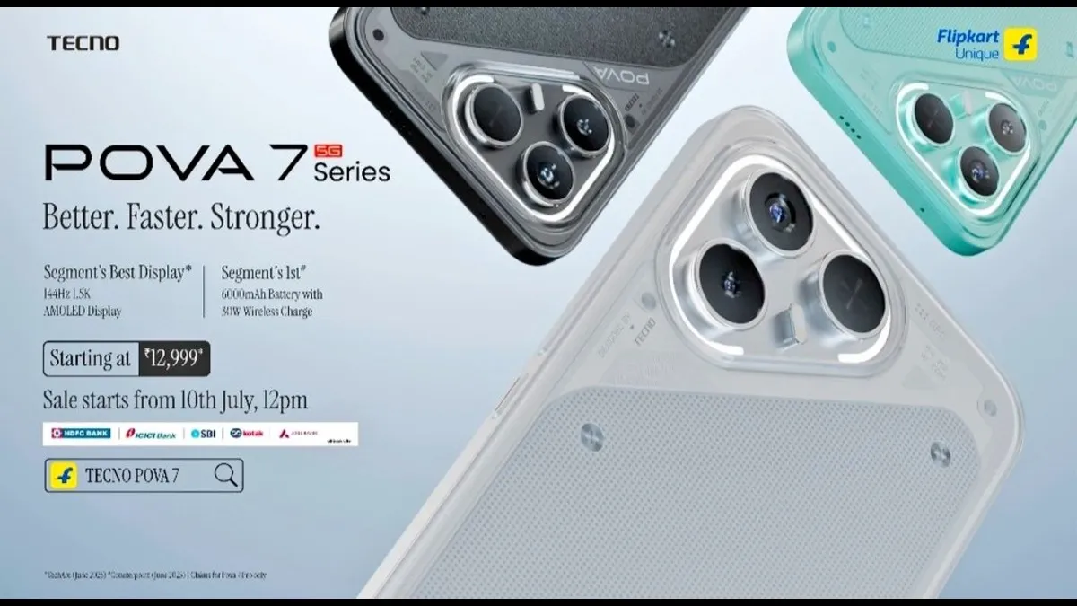 Tecno Pova 7 Series Launched in India TaazaDaily365 Tech