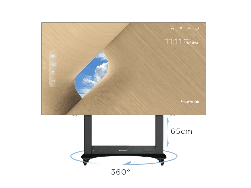 ViewSonic Unveils Foldable 138 LED Display In India TaazaDaily365 Tech